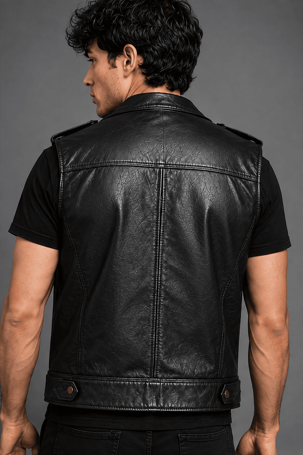 Men’s Summit Rider Leather Vest